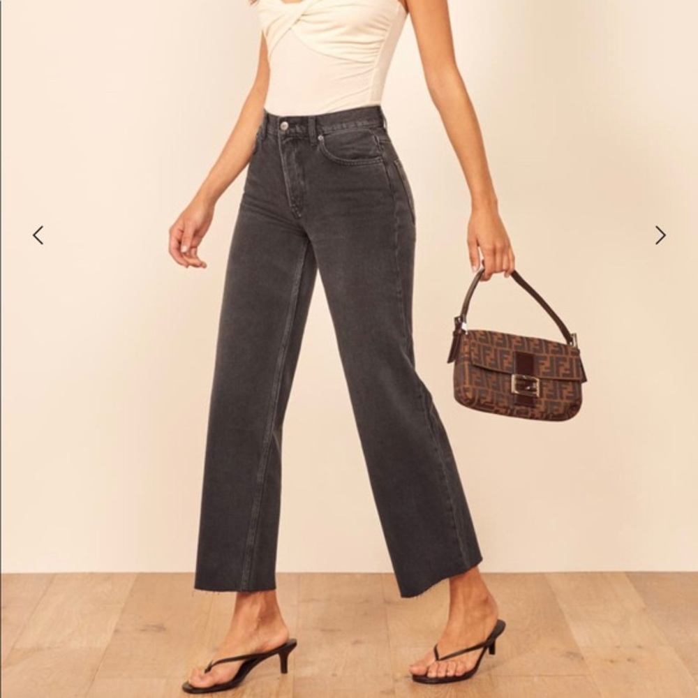 Reformation Farrow Wide Leg Jean